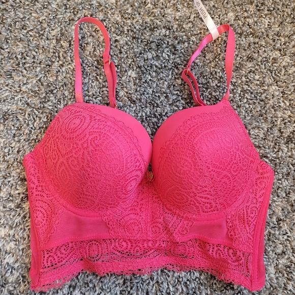 Daisy Fuentes Other - Daisy Fuentes Pink Push Up Bra